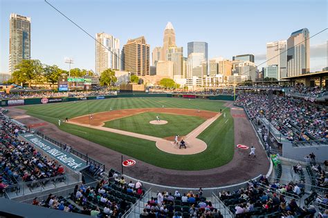 Charlotte knights stadium - Jun 12, 2020 · CHARLOTTE, N.C. — The home of the Charlotte Knights just got a new name. BB&T Ballpark in uptown has been renamed Truist Field as the club continues its naming rights partnership with the ... 